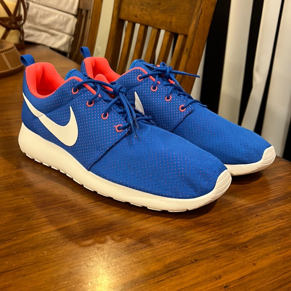 Nike Rosherun Shoes Sneakers new 511881 402 blue Men’s Size 13